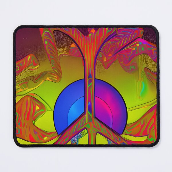 Item preview, Peace n Love (on the Dancefloor) No.2 - Astral Cosmic AI Illustration designed and sold by Recall-Design.