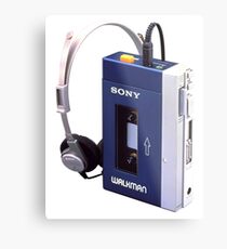 Sony Walkman Metal Print