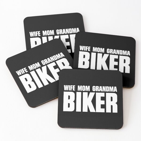 Item preview, Wife Mom Grandma Biker Mother Bike Lover Quote designed and sold by udesignstudio.