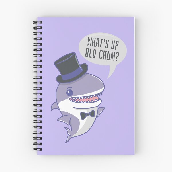 Item preview, Shark Pun Old Chum designed and sold by sunburstdesigns.