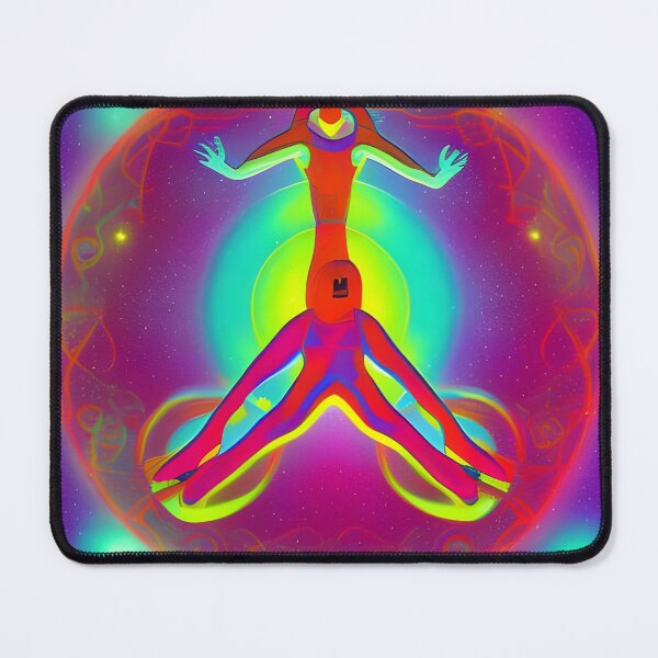 Item preview, Peace n Love (on the Dancefloor) No.4 - Astral Cosmic AI Illustration designed and sold by Recall-Design.