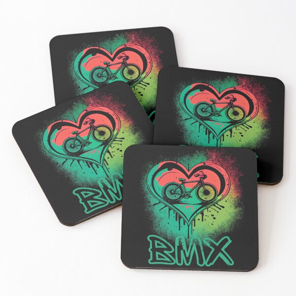 Artikelvorschau, BMX Valentinstag für BMX Fahrer und für BMX Liebhaber Farbe - BMX VALENTINES DAY DESIGN (2) entworfen und verkauft von TourDePassion.