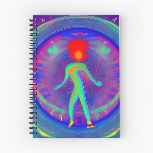 Item preview, Peace n Love (on the Dancefloor) No.5 - Astral Cosmic AI Illustration designed and sold by Recall-Design.