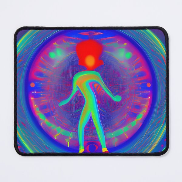 Item preview, Peace n Love (on the Dancefloor) No.5 - Astral Cosmic AI Illustration designed and sold by Recall-Design.