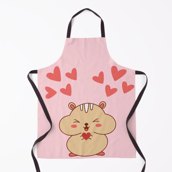 Item preview, Cute Valentine hamster with Hearts designed and sold by Swobodzio.