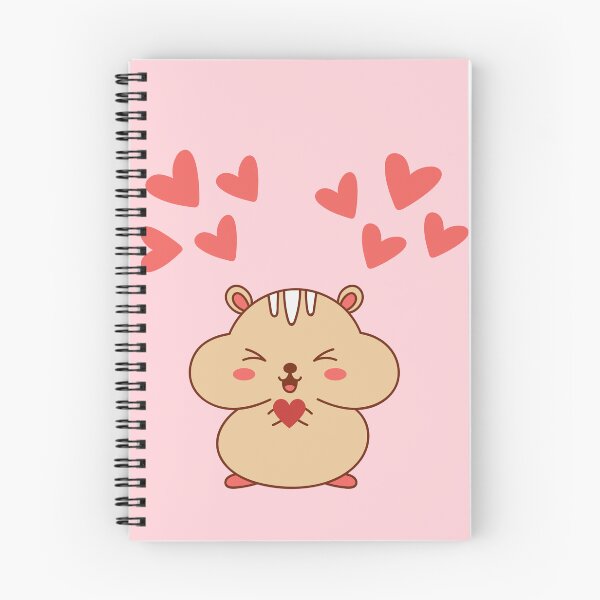 Item preview, Cute Valentine hamster with Hearts designed and sold by Swobodzio.
