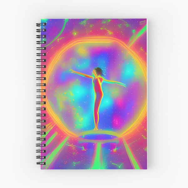 Item preview, Peace n Love (on the Dancefloor) No.6 - Astral Cosmic AI Illustration designed and sold by Recall-Design.