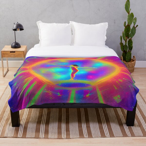 Item preview, Peace n Love (on the Dancefloor) No.6 - Astral Cosmic AI Illustration designed and sold by Recall-Design.