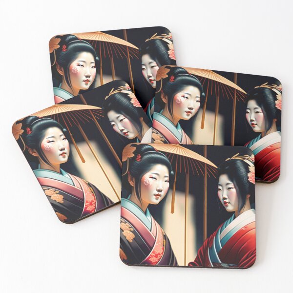 Item preview, Japanese Geisha's designed and sold by PaletteCleaners.