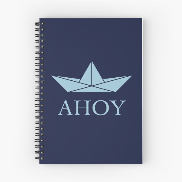 Item preview, Ahoy (Paper Ship / Seaman / Greeting / Skyblue) designed and sold by MrFaulbaum.