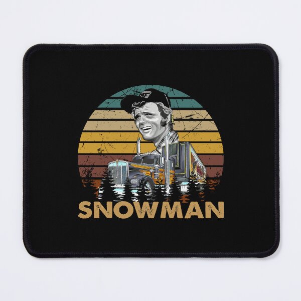 Item preview, retro vintage snowman Smokey the bandit smile face art designed and sold by boyerClothing.