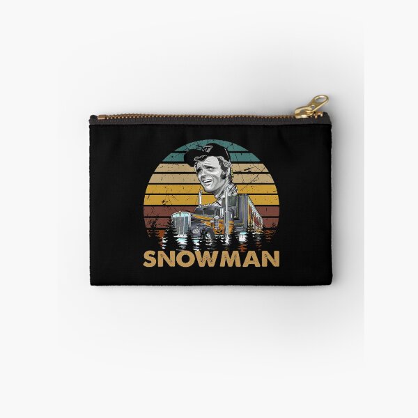 Item preview, retro vintage snowman Smokey the bandit smile face art  designed and sold by boyerClothing.