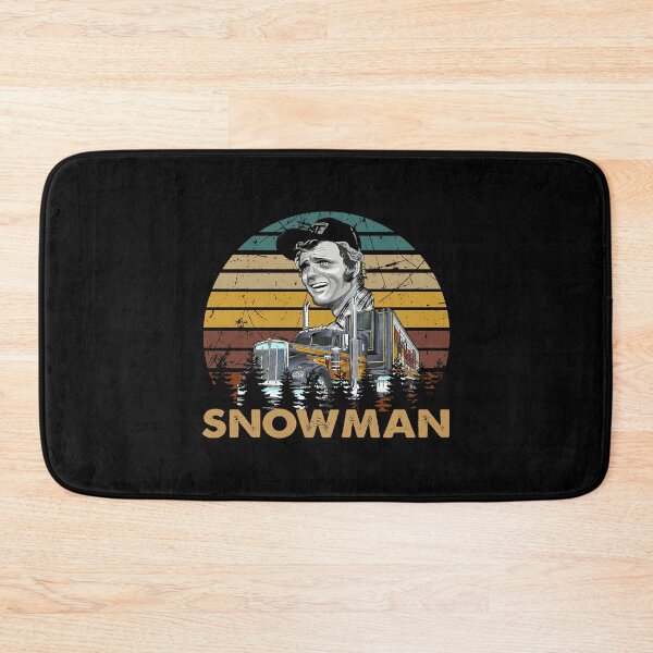 Item preview, retro vintage snowman Smokey the bandit smile face art  designed and sold by boyerClothing.