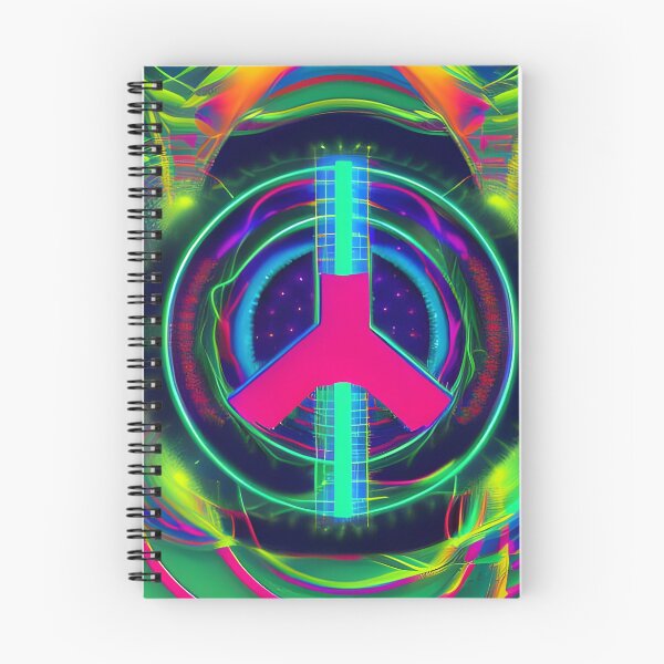 Item preview, Peace n Love (on the Dancefloor) No.7 - Astral Cosmic AI Illustration designed and sold by Recall-Design.