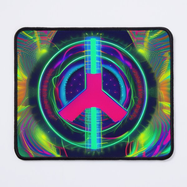 Item preview, Peace n Love (on the Dancefloor) No.7 - Astral Cosmic AI Illustration designed and sold by Recall-Design.