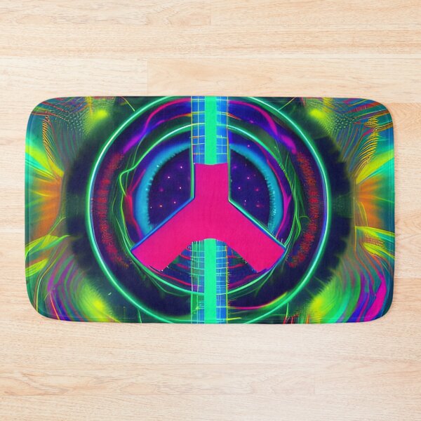 Item preview, Peace n Love (on the Dancefloor) No.7 - Astral Cosmic AI Illustration designed and sold by Recall-Design.