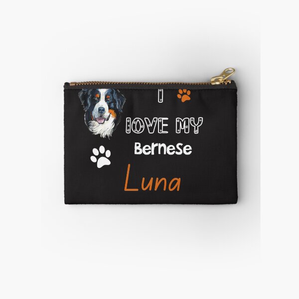 Item preview, I love My Bernese dog Luna : Bernese Mountain Dog Lover designed and sold by remonss.