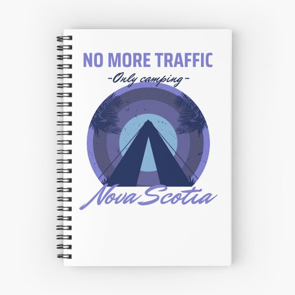 Item preview, No More Traffic, Go Camping in Nova Scotia designed and sold by NewBrunswickTs.