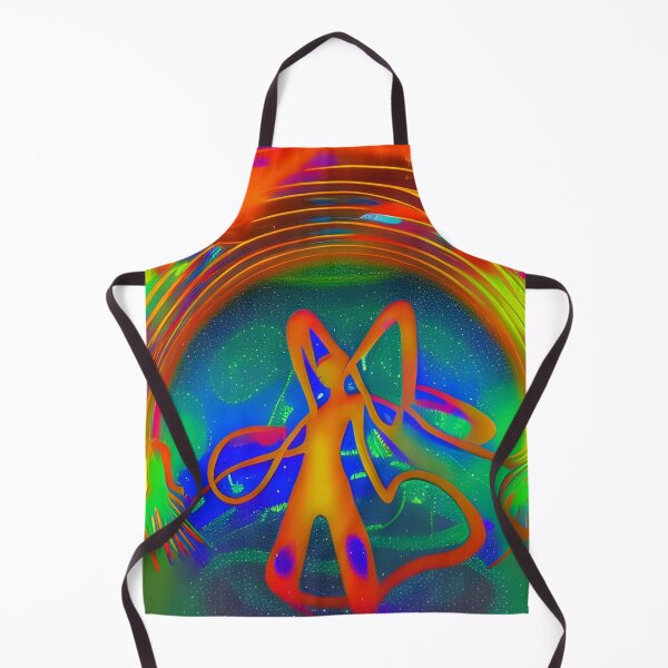 Item preview, Peace n Love (on the Dancefloor) No.8 - Astral Cosmic AI Illustration designed and sold by Recall-Design.
