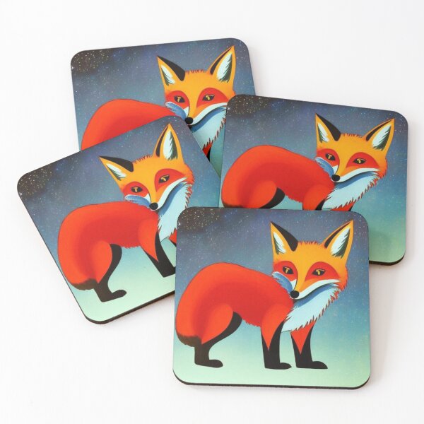 Item preview, Fox colorful kawaï designed and sold by BiTdeH.