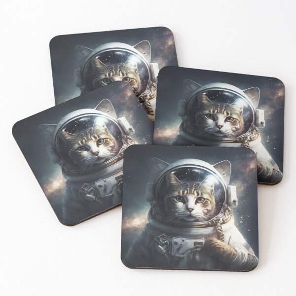 Item preview, Astronaut cat designed and sold by Paintandgo.