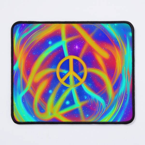 Item preview, Peace n Love (on the Dancefloor) No.9 - Astral Cosmic AI Illustration designed and sold by Recall-Design.