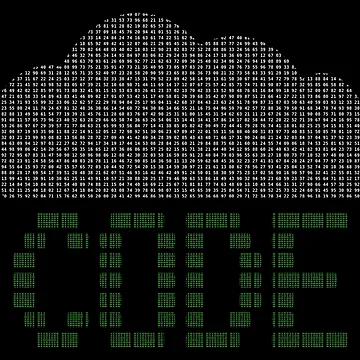 Artwork thumbnail, Computing Cloud Raining Code - Software Engineer Programmer Design by geeksta