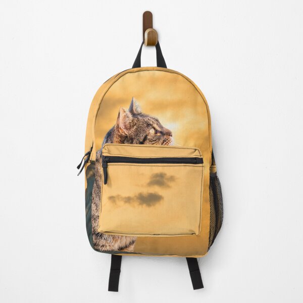 Item preview, Cat Watching Sunset Scene designed and sold by Amazonan.