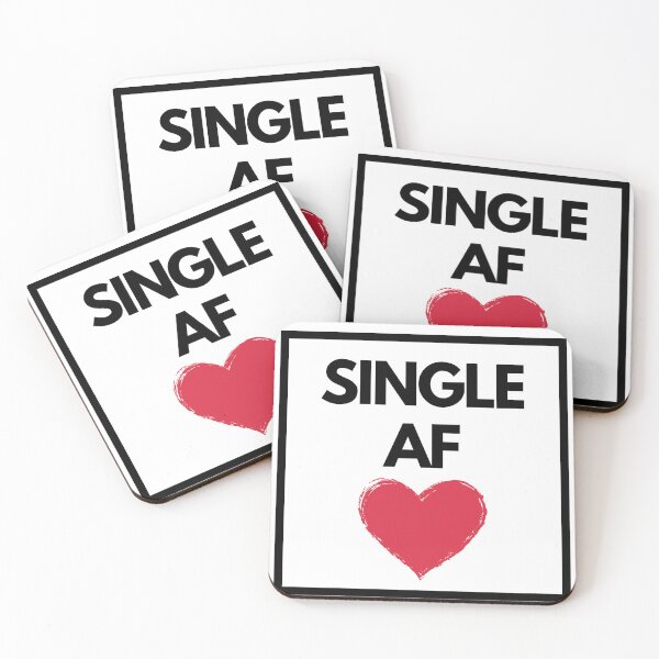 Item preview, Single AF Valentines Day Sticker Romance love  designed and sold by Itis-Whatitis.