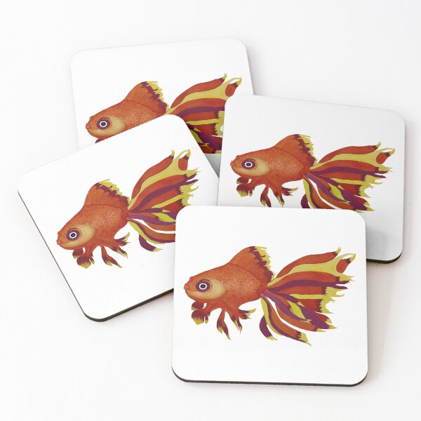 Item preview, Fancy Goldfish With Kissing Lips designed and sold by Deborah  League.