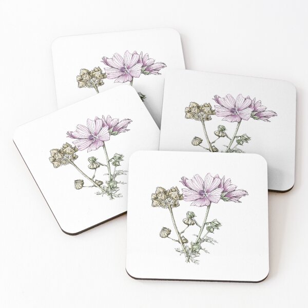 Item preview, The mallow not only looks great in bloom. designed and sold by Annika Gandelheid.