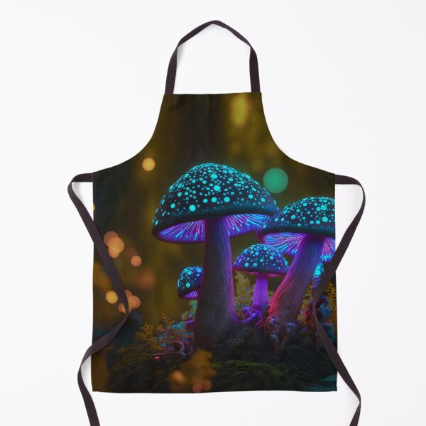 Item preview, Glowing mushrooms 5 designed and sold by Red Witch Art.