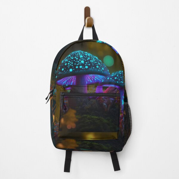 Item preview, Glowing mushrooms 5 designed and sold by Red Witch Art.