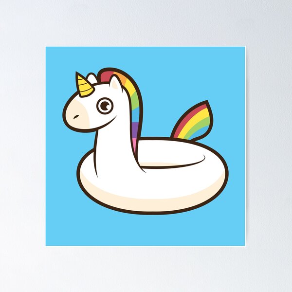Unicorn Float Poster