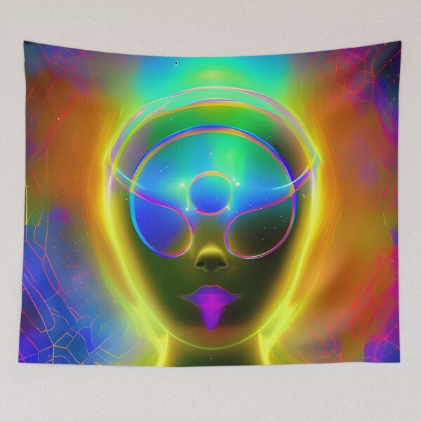 Item preview, Cold Rushin' (Love Vibration) No.2 - Astral Cosmic AI Illustration designed and sold by Recall-Design.