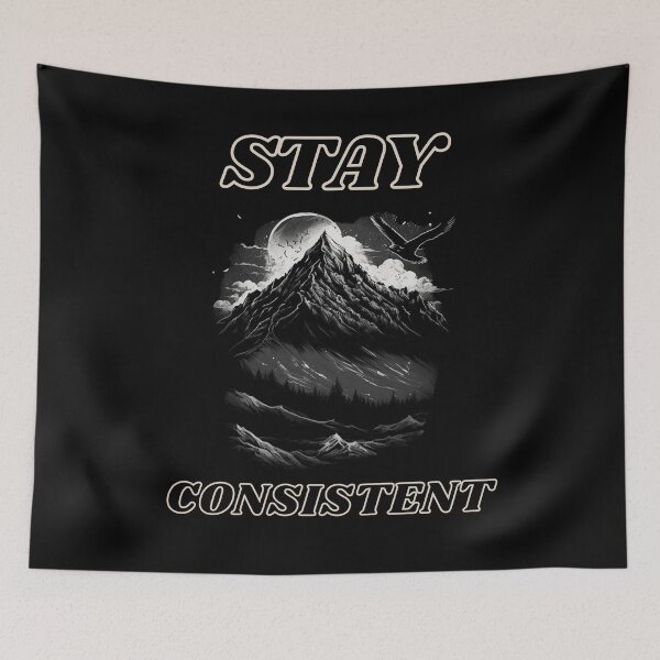 Item preview, Stay Consistent - Motivational Quote designed and sold by Cr4ftyCreations.