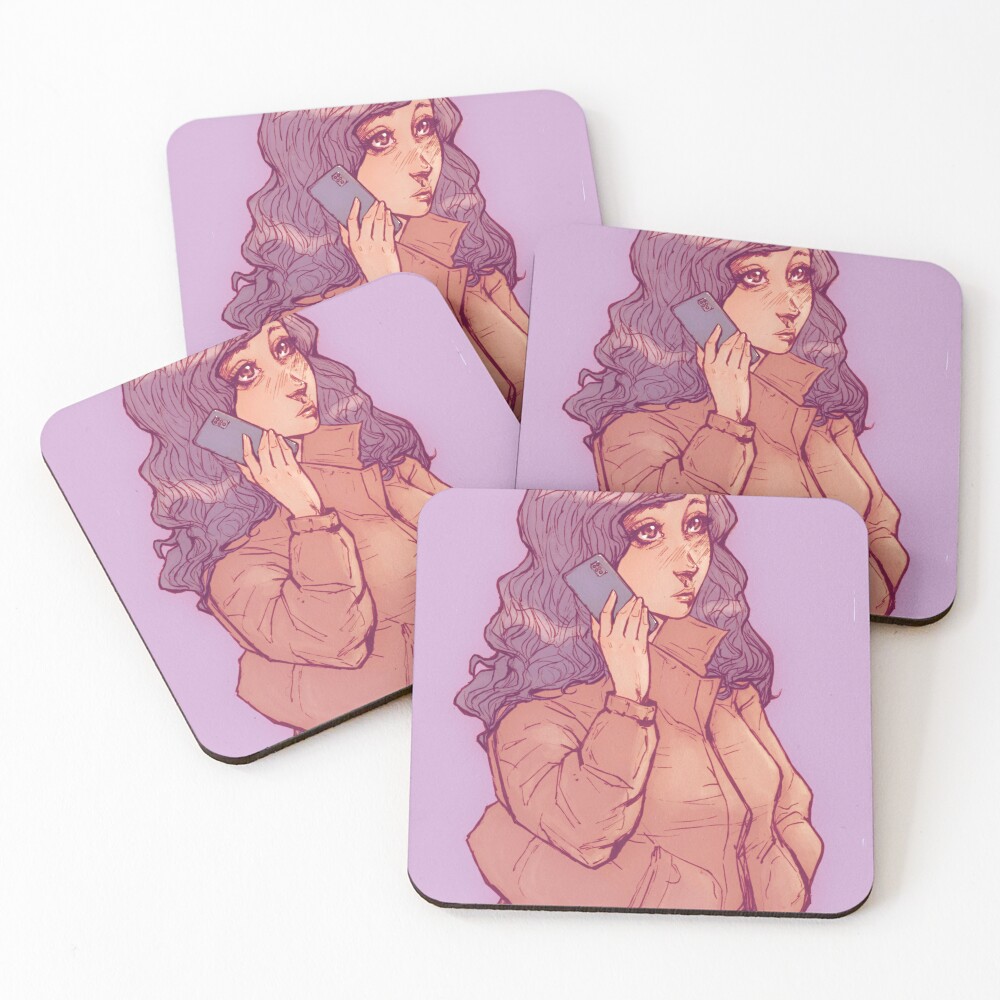 Item preview, Coasters (Set of 4) designed and sold by RafaGarciaArte.