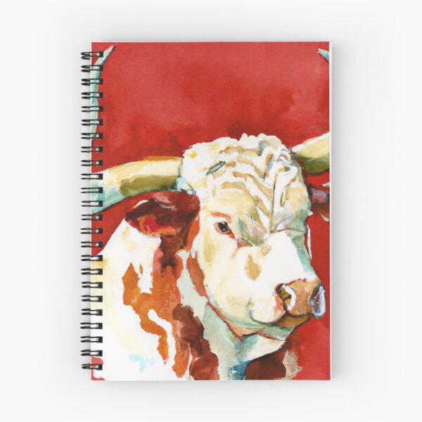 Item preview, Cow Bull in Watercolor designed and sold by phillipbooth.