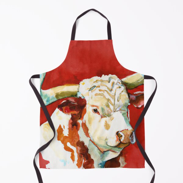 Item preview, Cow Bull in Watercolor designed and sold by phillipbooth.
