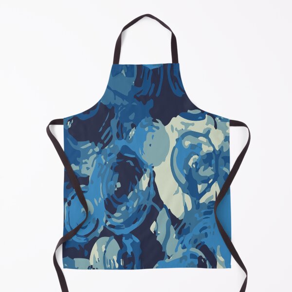 Item preview, Blue And White Circles designed and sold by Noemi Hernandez.