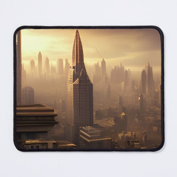Item preview, Smoggy Sunset in the City designed and sold by brandway.