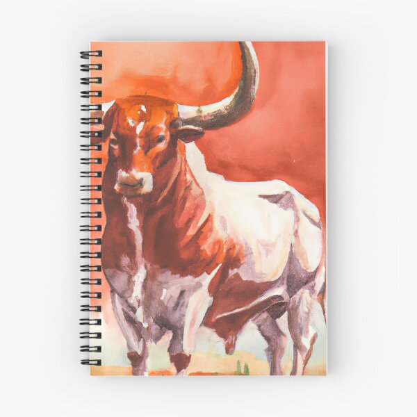 Item preview, Cow Bull in Watercolor designed and sold by phillipbooth.