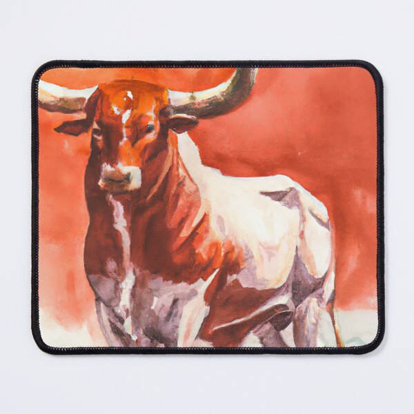 Item preview, Cow Bull in Watercolor designed and sold by phillipbooth.