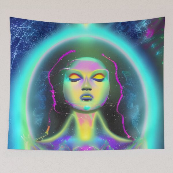 Item preview, Cold Rushin' (Love Vibration) No.4 - Astral Cosmic AI Illustration designed and sold by Recall-Design.