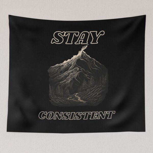 Item preview, Stay Consistent - Motivational Quote designed and sold by Cr4ftyCreations.