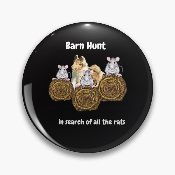 Item preview,  Funny Barn Hunt - in search of all the rats with a rough collie designed and sold by Just4doglovers.