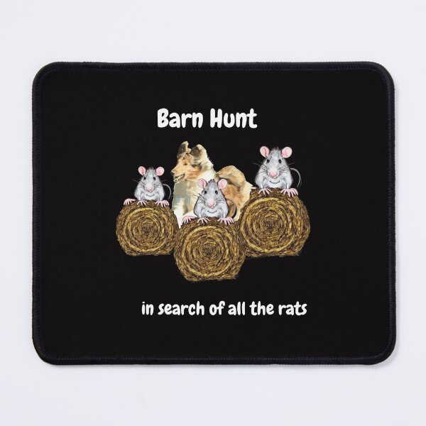 Item preview, Funny Barn Hunt - in search of all the rats with a rough collie designed and sold by Just4doglovers.