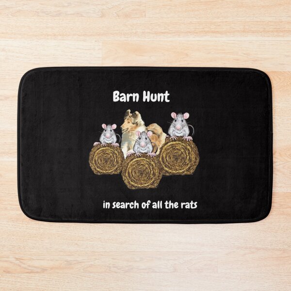 Item preview,  Funny Barn Hunt - in search of all the rats with a rough collie designed and sold by Just4doglovers.
