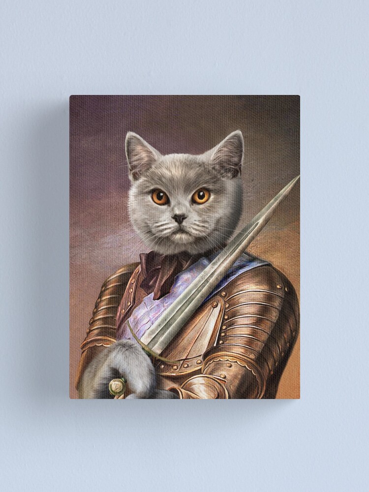 Alternate view of Persian Cat Portrait - Balou Canvas Print