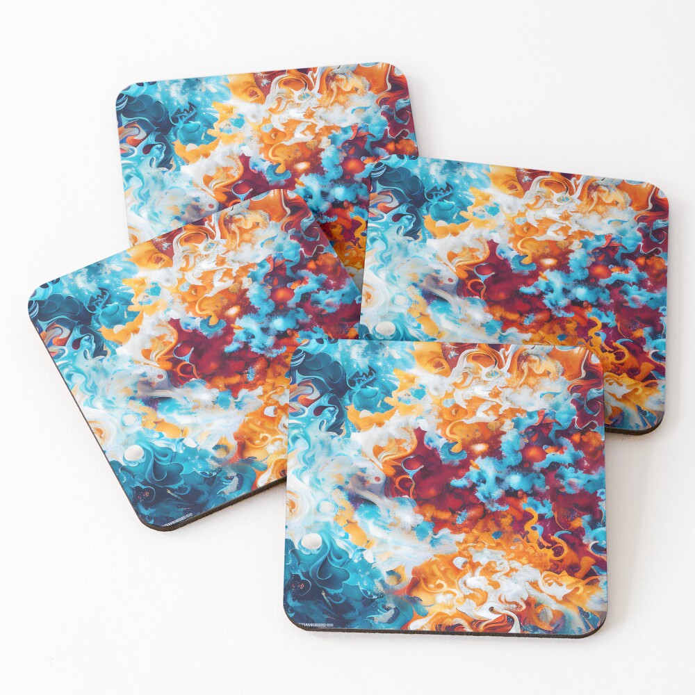 Item preview, Coasters (Set of 4) designed and sold by threlando.